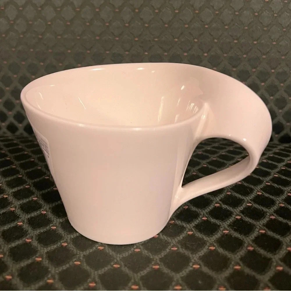 NEW Villeroy & Boch New Wave Porcelain Cafe Mug Replacement - White